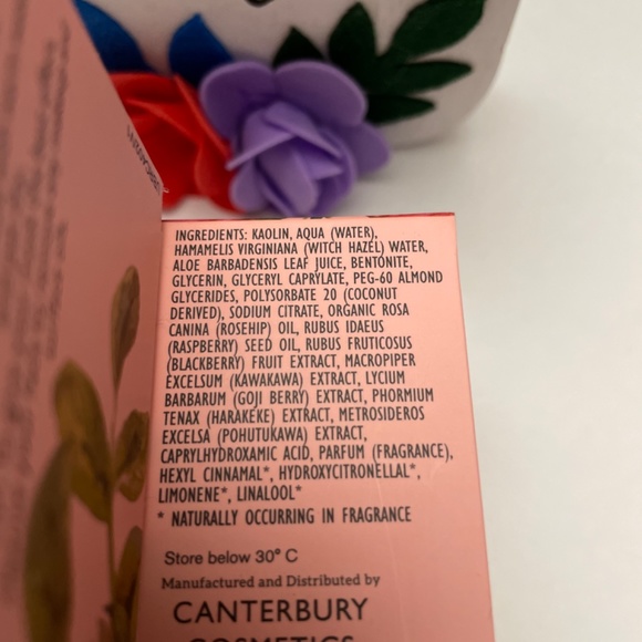 🍀 Rata & Co. 🍀 Pink Clay Face Mask Pore Purifying NEW Zealand Beauty 🍀26 - Picture 4 of 4